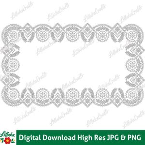 Hungarian Hand Embroidery Pattern Files, Kalocsai Cutwork Eyelet, 19.9"x32.2", SKU062C