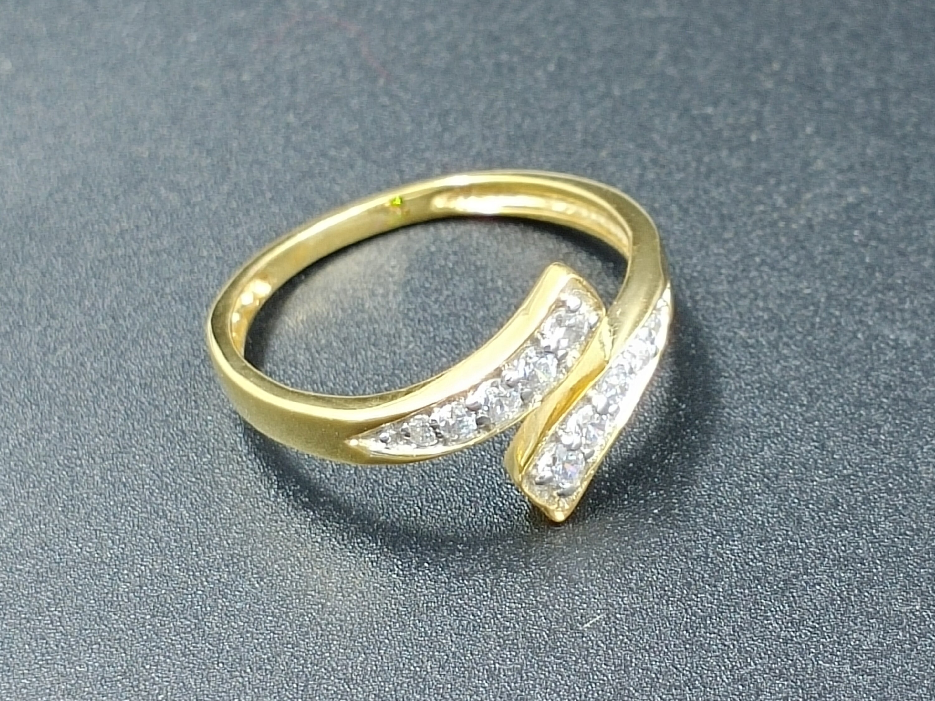 0.25 Ct Round Cut Diamond Toe Ring 10k Yellow Gold Finish Etsy
