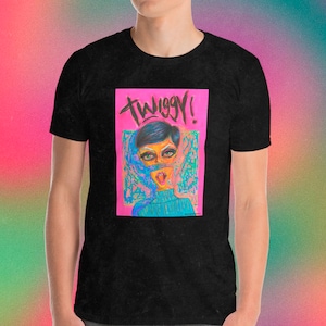 Twiggy T Shirt - Etsy