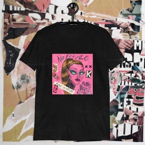 Punk Rock Riot Grrrl /Rebel Girl T-shirt /Feminism/ Grunge Alternative Tee / E-girl / Badass/ Alt Fashion/ girl anarchy/ 90s / manie pixie