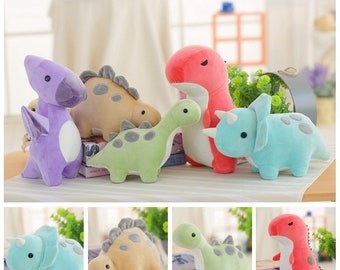 mini stuffed dinosaurs