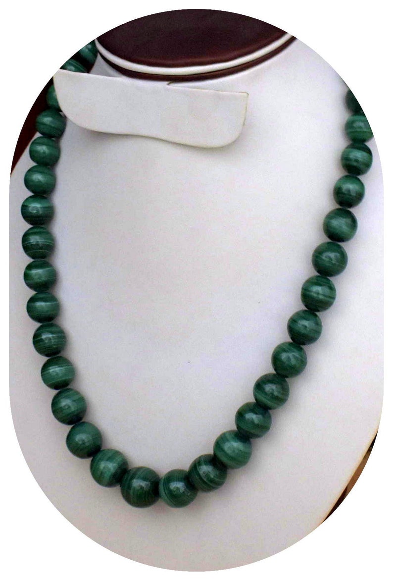 ,African Mins inches,909 Ct..,Gift for Her beads,Malachite gemstone loose semi precious stone,18 Malachite beads Necklaces AAA+Quality
