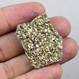 Raw Pyrite Druzy Crystal Quality Pyrite Rough, Natural Pyrite Gemstone Golden Pyrite Cluster, Peru Pyrite Crystal, Money Magnet Crystal