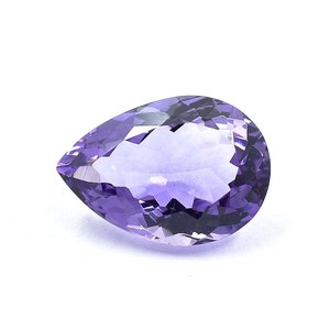 Natural Amethyst Pear Shape Faceted Beautiful Quality Original Amethyst Best Loose Gemstone For Making Jewelry, 7.40 Cts, 16X11X7 mm