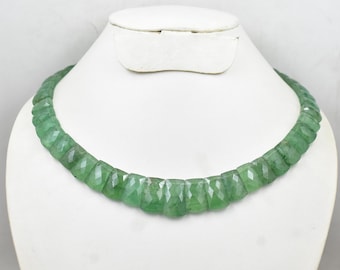 Natural Green Strawberry Quartz Necklace, Genuine Crystal Pendant, Energy Healing Jewellery