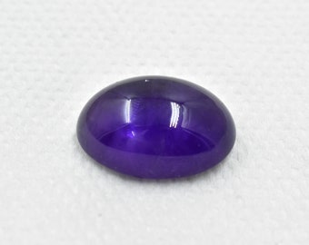 Natural Amethyst Oval Shape Cabochon Cut, Amethyst Loose Gemstone For Jewelry Making, Amethyst Oval Cabochon 24X17 mm flat back Amethyst Cab