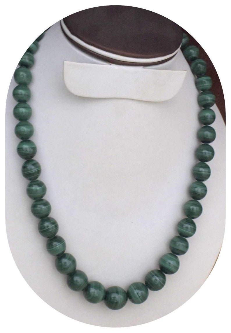 ,African Mins inches,909 Ct..,Gift for Her beads,Malachite gemstone loose semi precious stone,18 Malachite beads Necklaces AAA+Quality