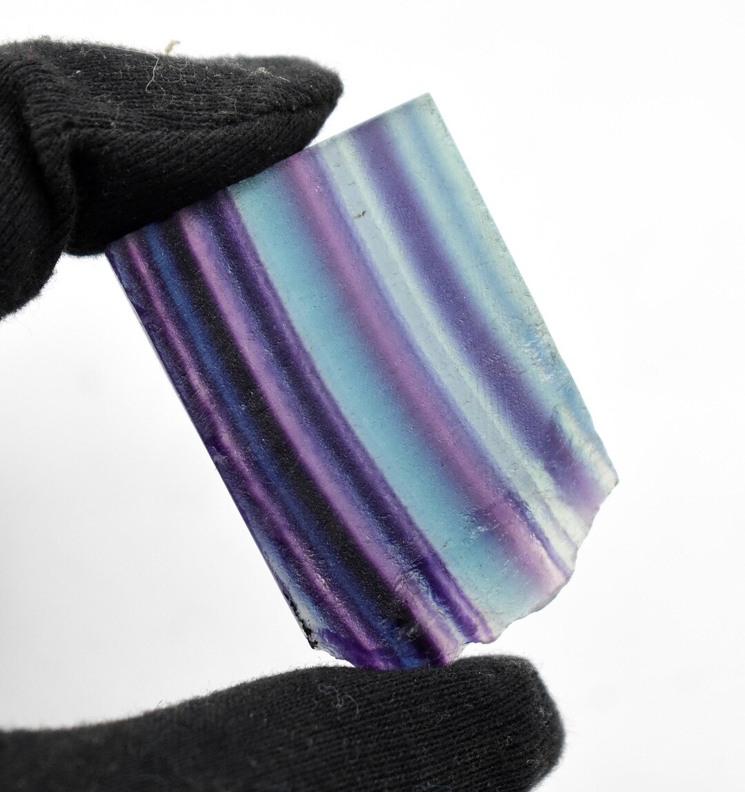 Raw Ruby Flo Rite Raw Fluorite Slab – Multi-color Rough Gemstone (50x34 MM) - Etsy