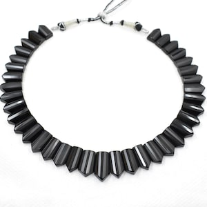 Natural Black Onyx Necklace, Handmade Gemstone Pendant, Charm Jewelry, Gift for Him or Her