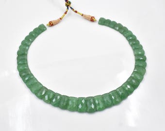 Natural Green Strawberry Quartz Crystal Necklace, Healing Gemstone Jewelry, Boho Pendant, Gift For Her