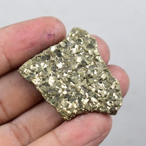 Raw Pyrite Druzy Crystal Quality Pyrite Rough, Natural Pyrite Gemstone Golden Pyrite Cluster, Peru Pyrite Crystal, Money Magnet Crystal