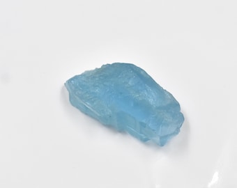 Natural Raw Aquamarine Raw Chunk | Large Rough Crystal, Healing & Decor