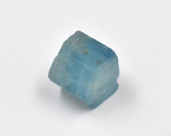 Raw Untreated Aquamarine Raw Stone | Genuine Blue Rough Crystal for Crafts & Gifts
