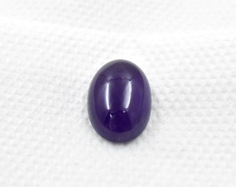 Natural Amethyst Oval Shape Cabochon Cut, Amethyst Loose Gemstone For Jewelry Making, Amethyst Oval Cabochon 21X15 mm flat back Amethyst Cab