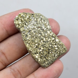 Raw Pyrite Druzy Crystal Quality Pyrite Rough, Natural Pyrite Gemstone Golden Pyrite Cluster, Peru Pyrite Crystal, Money Magnet Crystal