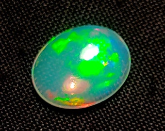 Size-10X8X2.5 MM, Opal A+ Top Quality 100%  Natural Ethiopian Opal Cabochon Lot Welo Opal Making Jewelry,  Carat Weight-0.90