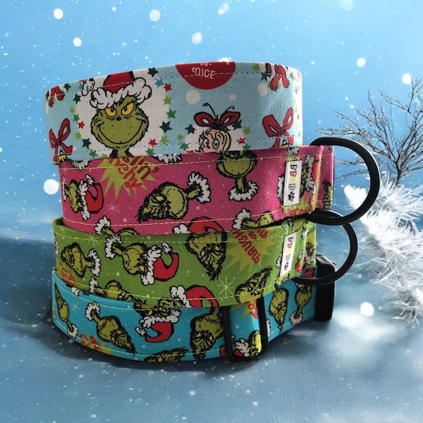 Dog Collar • Christmas  Collar • Pet Collar • Cat Collar • Xmas Collar •  Pet Collar • Pet Accessory • Xmas Pet Collars • Christmas