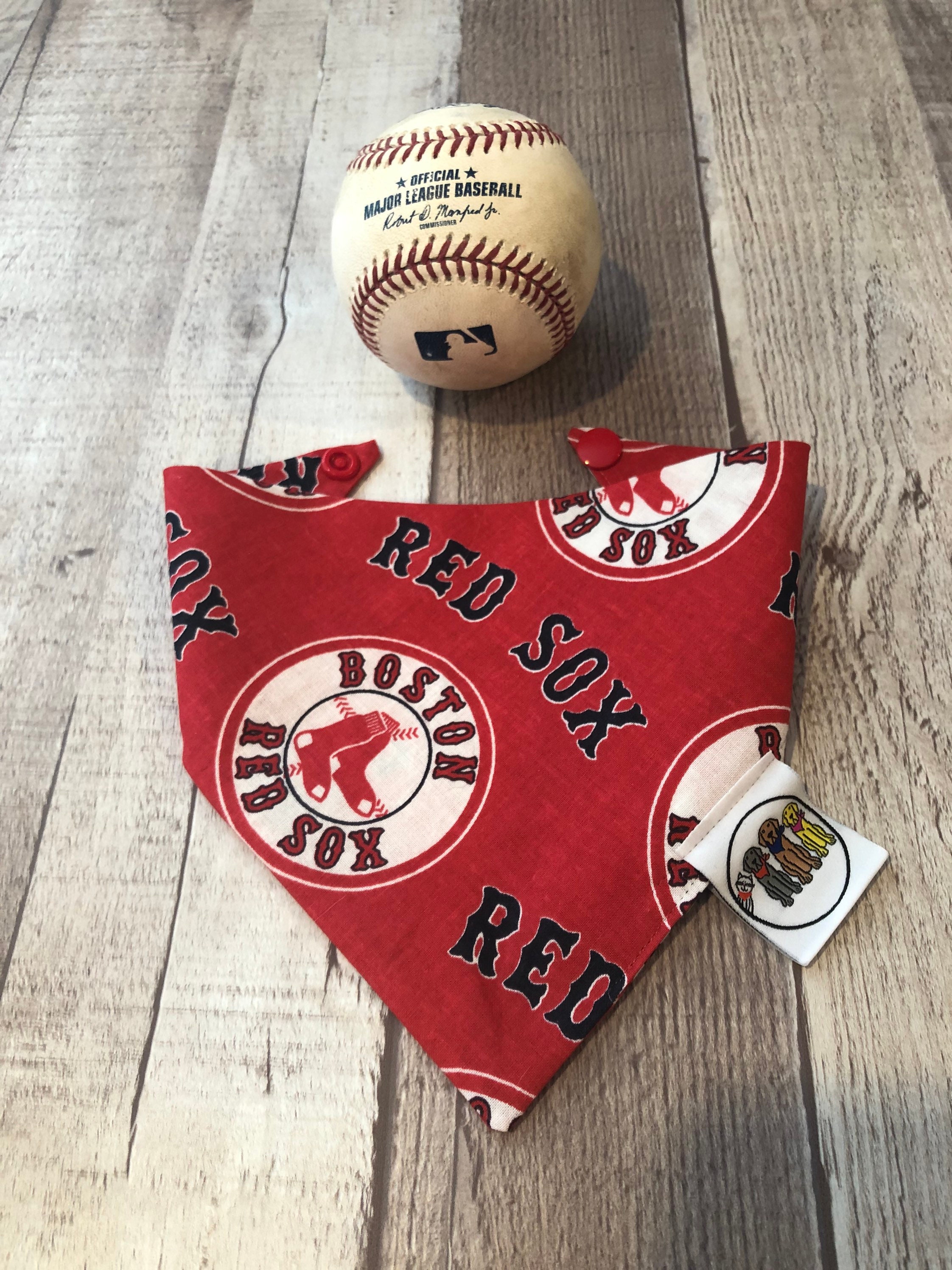 Boston Red Sox / Dog Cat Bandana / Pet Bandana / Boston / Etsy