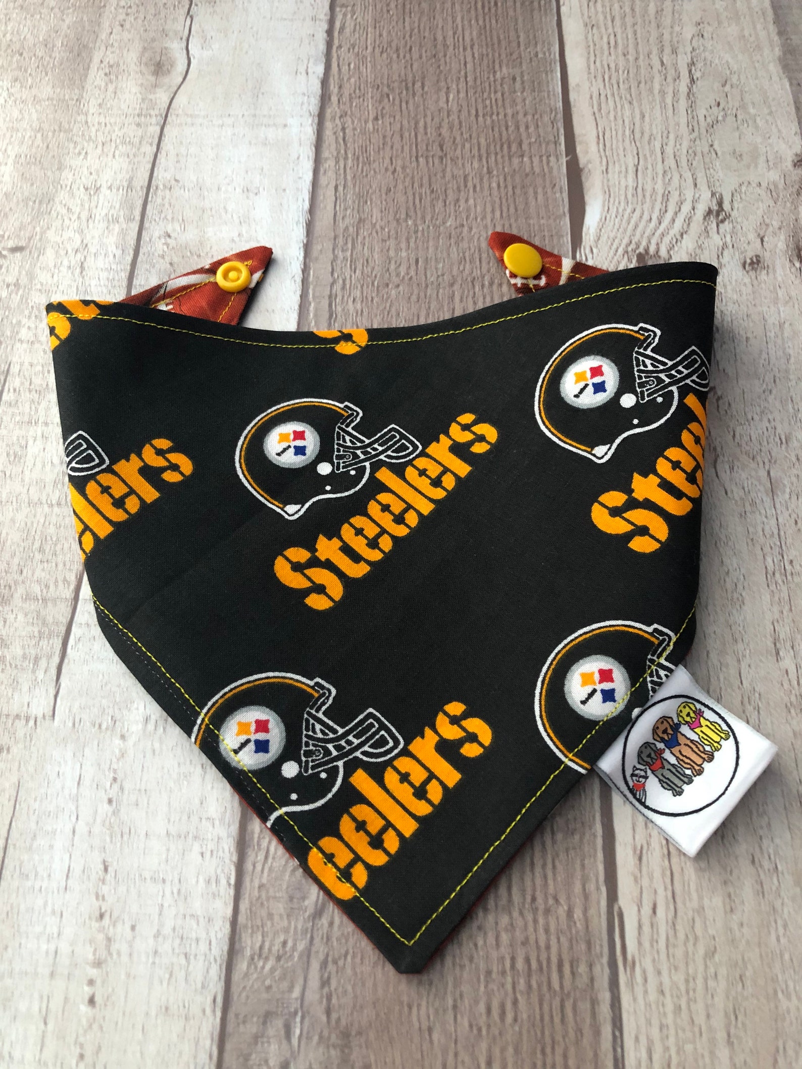 Steelers Dog Bandana
 Pittsburgh Steelers Bandana Dogcat Bandana Pet Bandana Etsy