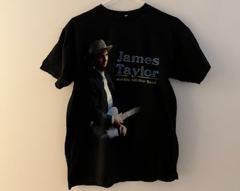 James Taylor コンサートTシャツ James Taylor 2014 Tour T-shirt - Etsy