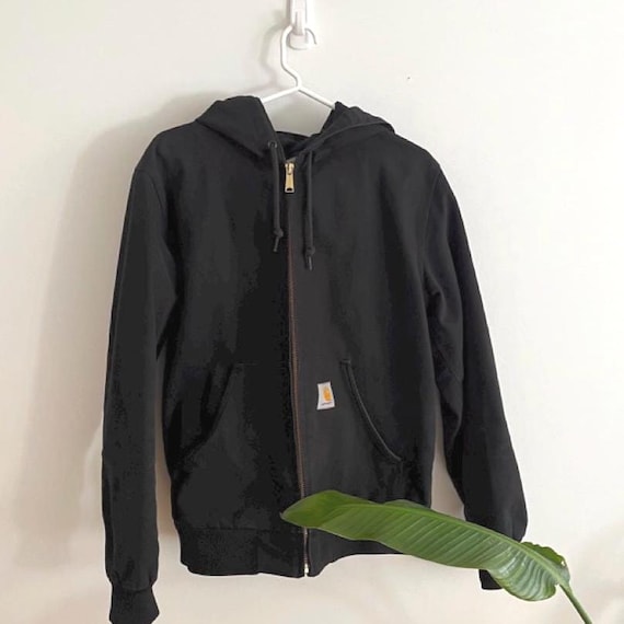 Carhartt Black Active Jacket / M - Etsy