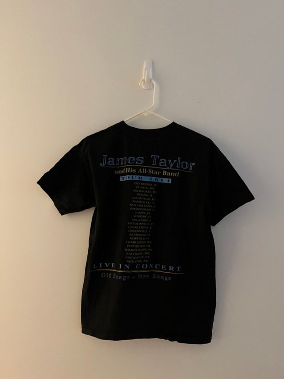 James Taylor 2014 Tour T-shirt - Etsy