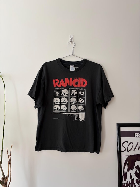 Vintage Y2K Rancid Punk Band Tee / M