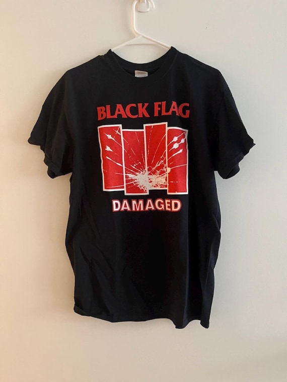 Black flag vintage t-shirt - Gem Black flag vintage t-shirt - Gem