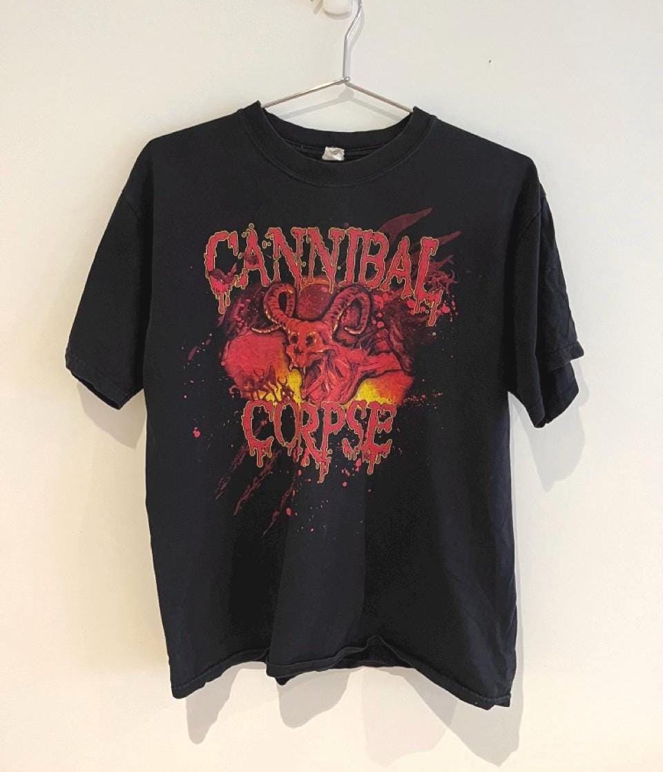 Vintage Cannibal Corpse T Shirt - Etsy