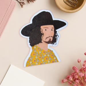 The Umbrella Academy Klaus Hargreeves Glossy Vinyl Sticker