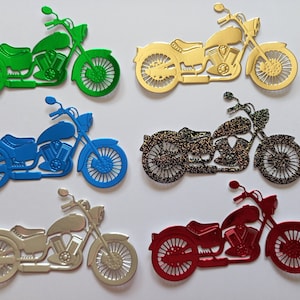 Motos troqueladas por mí con una selección de colores
