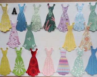 Die Cut Dresses in Various Designs, Patterns and Embellishments