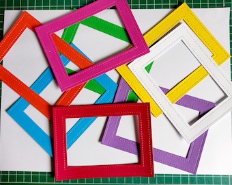 Frames Die Cut by Me in a Lovely Variety of Colours