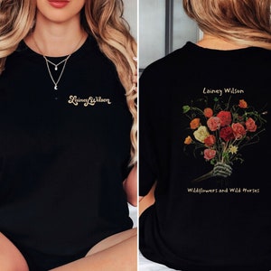 Lainey Wilson Wildflowers and Wild Horses Shirt - Concert Shirt - Country Tour Merch - Vintage Tee