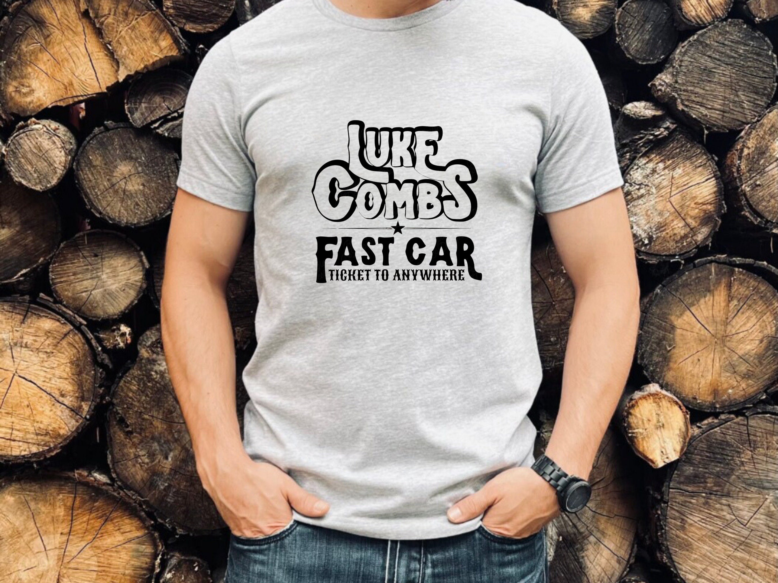 Luke Combs Shirt, Fast Car, Country Concert Shirt, Western Rodeo Tee ...