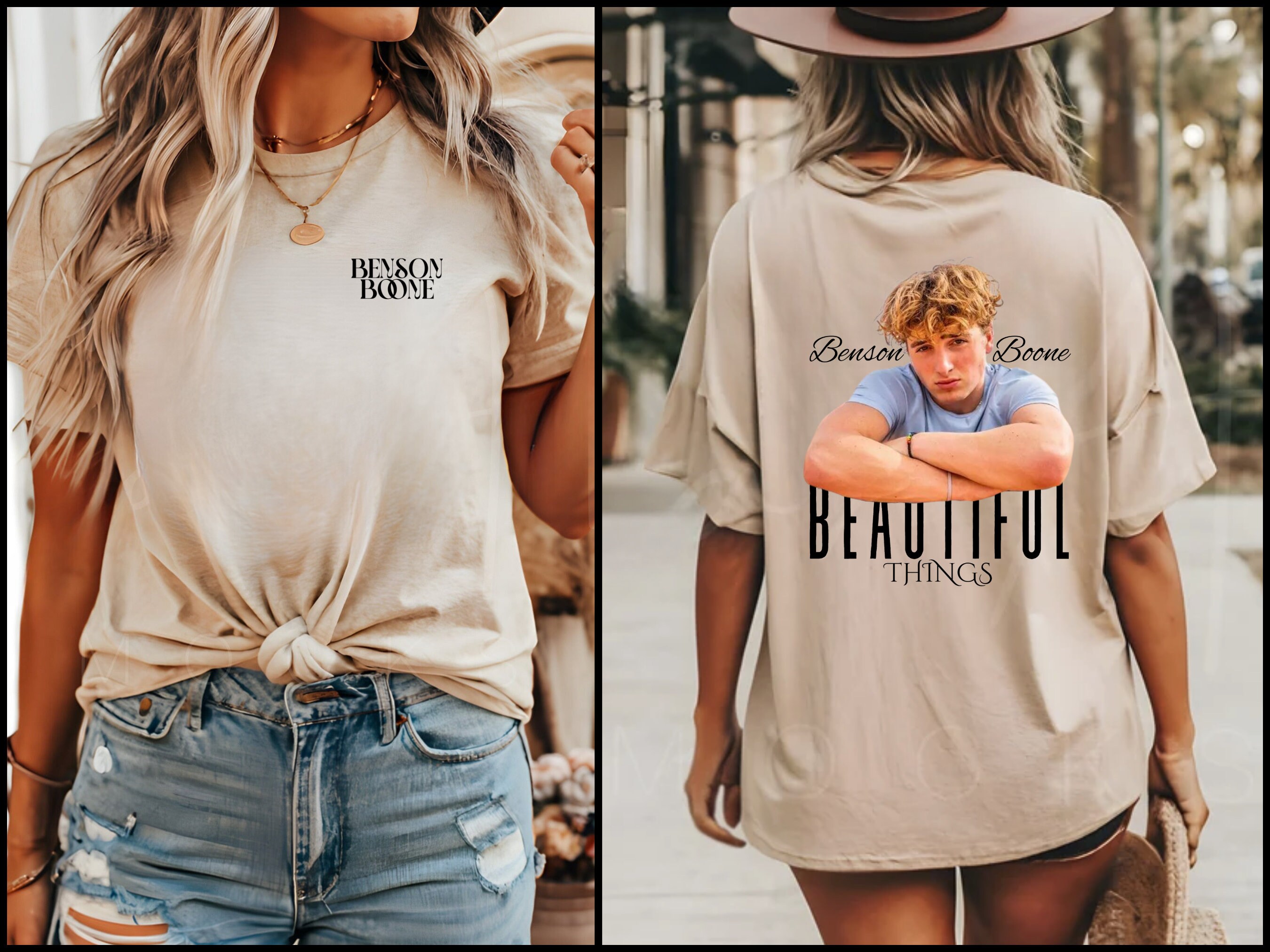 Benson Boone Tour Tshirt 2024 Pulse Tour Shirt Benson Boone Tour Merch