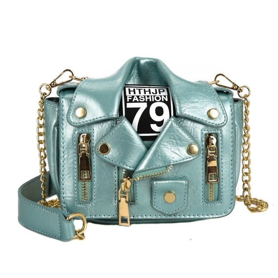 biker purse