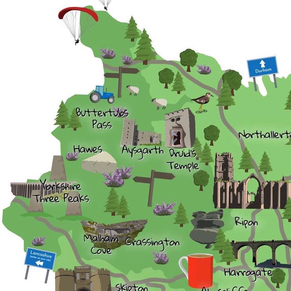 Yorkshire Tourist Attractions Map 60 Photos Guidebookbali yorkshire-tourist-attractions-map-60-photos-guidebookbali