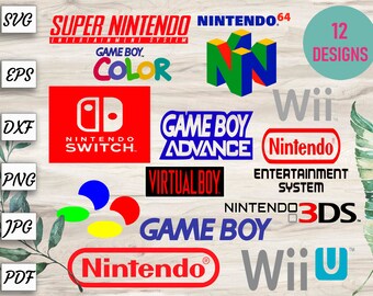 Nintendo 64 Svg Etsy