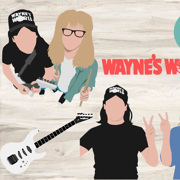 Bundle Waynes World Png - Etsy Australia