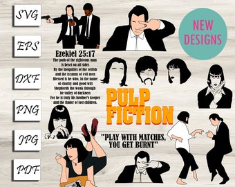 Pulp Fiction Svg - Etsy