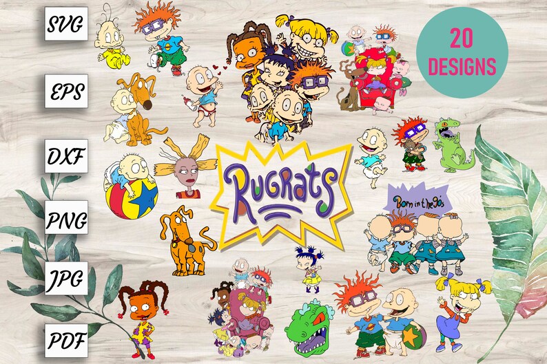 Download Bundle rugrats svg png tommy Chuckie Finster for Cricut | Etsy