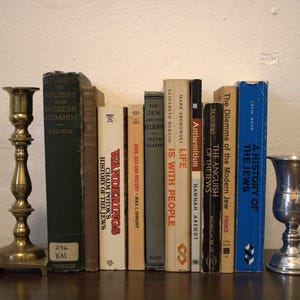 Jewish Books Lot - NON-FICTION (Used Books) - Jewish Literature - Buy All/Individual - Jewish History Chaim Potok Cecil Roth Hannah Arendt