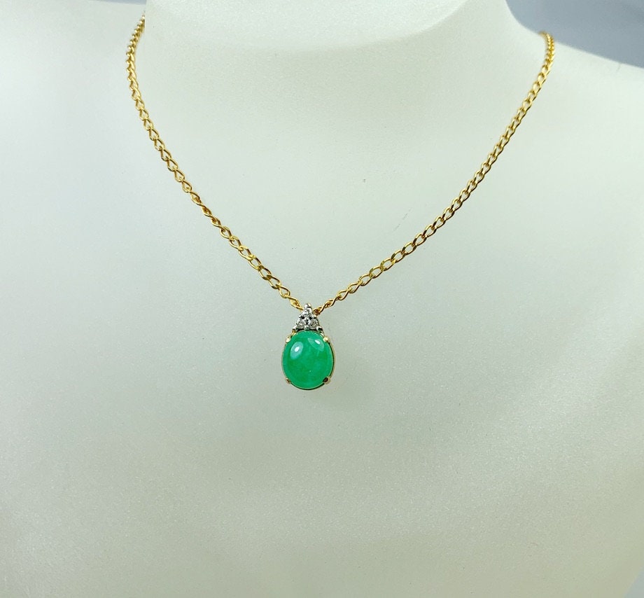 Jade online pendant etsy