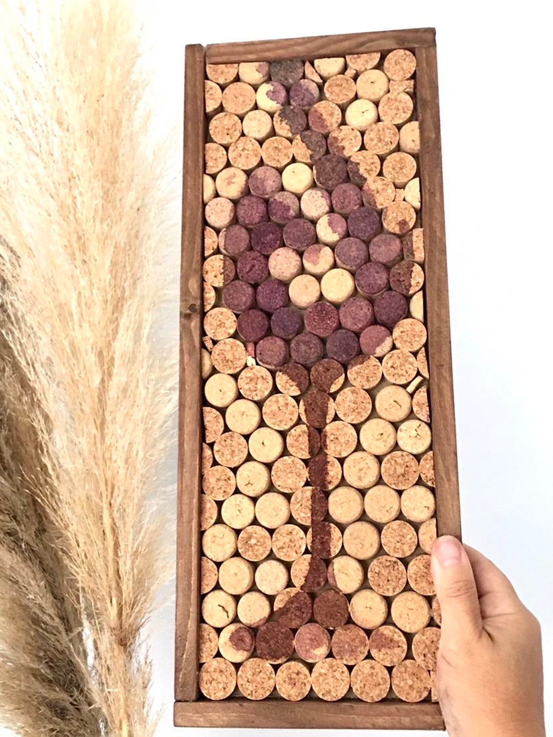 Wine Cork Wall Decor, Wood Wall Art,wine Lover Gift, Wine Cork Art, Bar