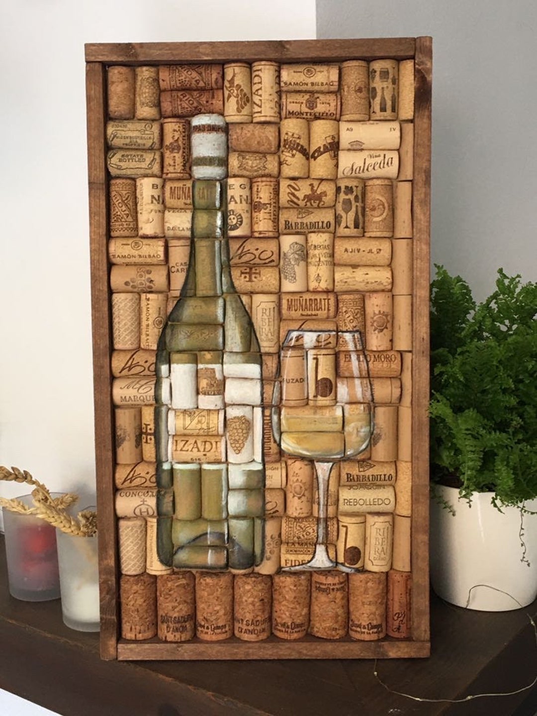 Arte e vino.it - Cuadros de corchos, perfectos para la