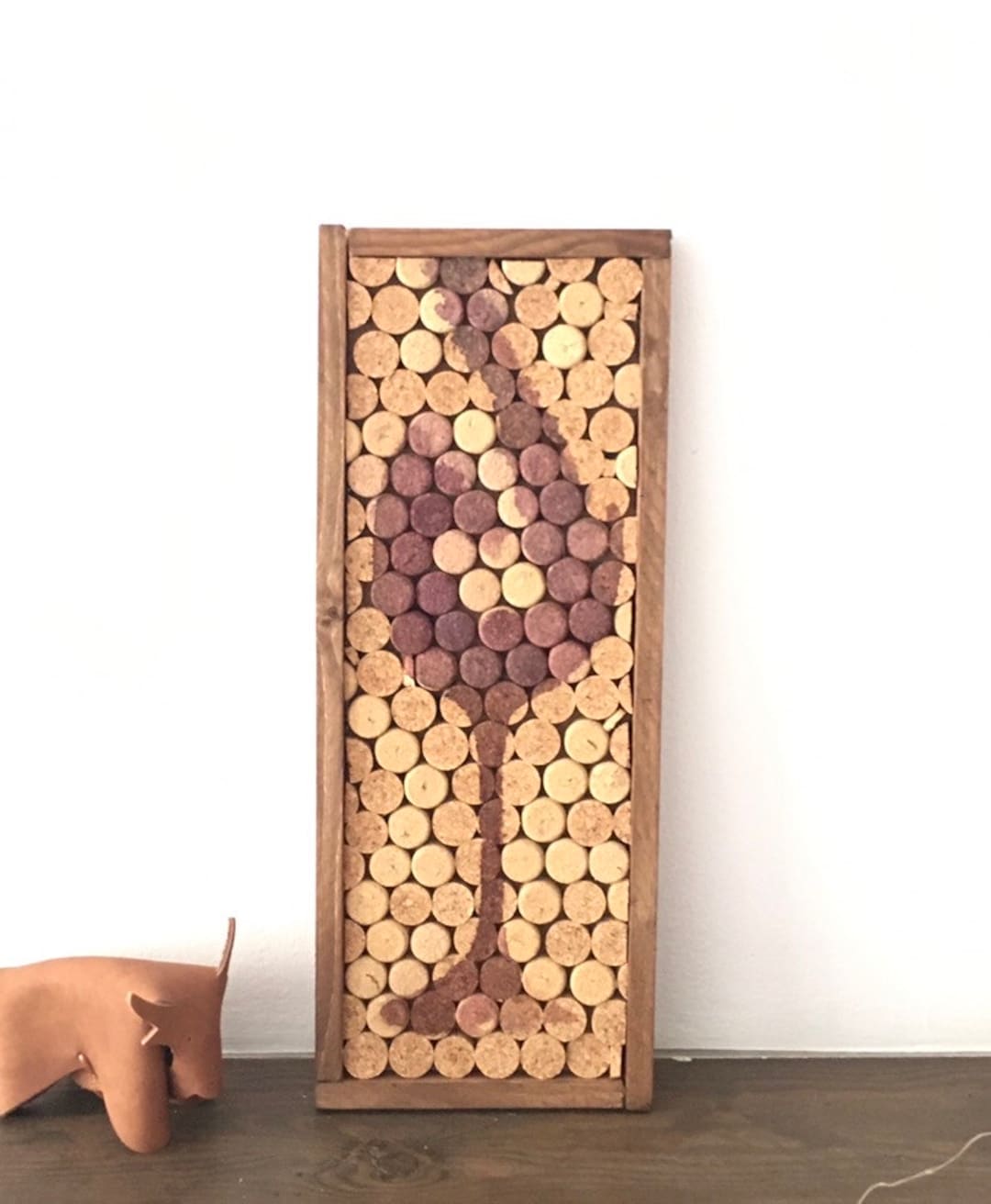 Wine Cork Wall Decor, Wood Wall Art,wine Lover Gift, Wine Cork Art, Bar