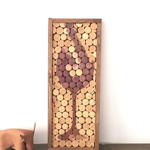 Weinkorken Wanddekor, Holz Wandkunst, Weinliebhaber Geschenk, Weinkorken Kunst, Bar Dekor, Küche Wandkunst, Weinkorken Wandbehang, Korken Kunstwerk