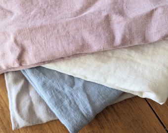 French Linen Crib Sheet - 100% Flax