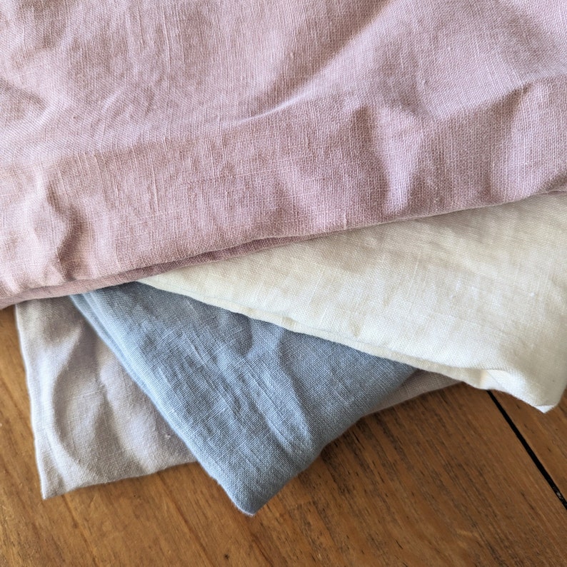 French Linen Swaddle Blanket 100 Flax Etsy